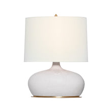 Load image into Gallery viewer, Olinda Table Lamp in Crackled Ivory (Small).