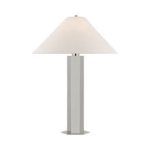 Load image into Gallery viewer, Olivier Table Lamp in Polished Nickel.