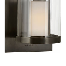 Load image into Gallery viewer, Ollie Outdoor LED Wall Light in Detail.