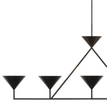 Load image into Gallery viewer, Orsay Linear Chandelier in Detail.