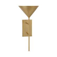 Load image into Gallery viewer, Orsay Uplight Wall Light in Hand-Rubbed Antique Brass.