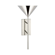 Load image into Gallery viewer, Orsay Uplight Wall Light in Polished Nickel.