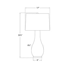 Load image into Gallery viewer, Orson Table Lamp - line drawing.