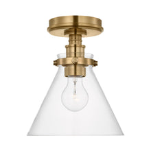 Load image into Gallery viewer, Parkington Conical Flush Mount Ceiling Light.
