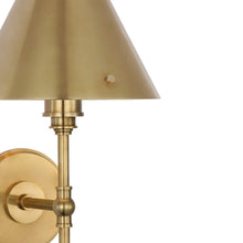 Load image into Gallery viewer, Parkington Tail Wall Light in Detail.