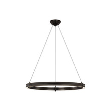 Load image into Gallery viewer, Paxton LED Chandelier in Bronze (32-Inch).