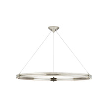 Load image into Gallery viewer, Paxton LED Chandelier in Polished Nickel (40-Inch).