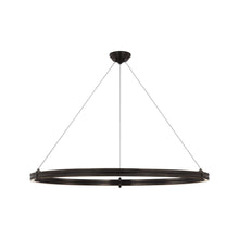 Load image into Gallery viewer, Paxton LED Chandelier in Bronze (46-Inch).