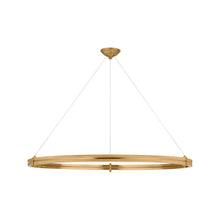 Load image into Gallery viewer, Paxton LED Chandelier in Natural Brass (46-Inch).