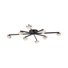 Load image into Gallery viewer, Pedra LED Flush Mount Ceiling Light in Bronze (X-Large).