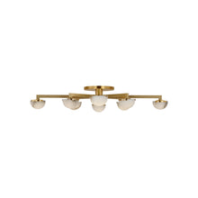 Load image into Gallery viewer, Pedra LED Flush Mount Ceiling Light in Detail.