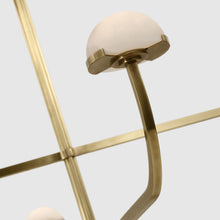 Load image into Gallery viewer, Pedra LED Shallow Chandelier in Detail.