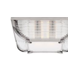 Load image into Gallery viewer, Perry Square Flush Mount Ceiling Light in Detail.