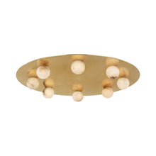 Load image into Gallery viewer, Pertica LED Flush Mount Ceiling Light in Detail.