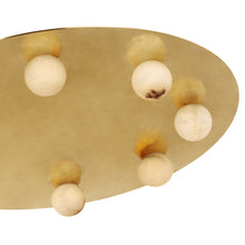 Load image into Gallery viewer, Pertica LED Flush Mount Ceiling Light in Detail.