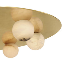 Load image into Gallery viewer, Pertica LED Flush Mount Ceiling Light in Detail.