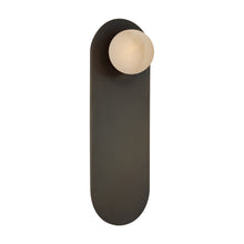 Load image into Gallery viewer, Pertica LED Wall Light in Mirrored Bronze (14.25-Inch).