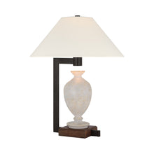 Load image into Gallery viewer, Phial LED Table Lamp in Etruscan Glass.