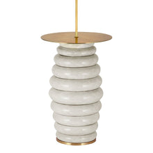 Load image into Gallery viewer, Phoebe Tray Floor Lamp in Detail.