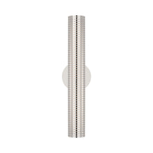 Load image into Gallery viewer, Precision LED Bullet Wall Light in Polished Nickel.