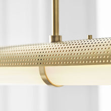 Load image into Gallery viewer, Precision LED Linear Chandelier in Detail.