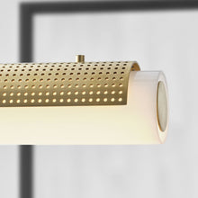 Load image into Gallery viewer, Precision LED Linear Chandelier in Detail.