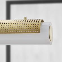 Load image into Gallery viewer, Precision LED Linear Chandelier in Detail.