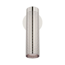 Load image into Gallery viewer, Precision LED Wall Light in Polished Nickel.