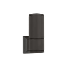 Load image into Gallery viewer, Provo Outdoor LED Wall Light in Matte Black (9.5-Inch).