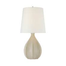 Load image into Gallery viewer, Rana Table Lamp in Stone White (Large).