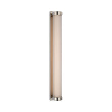 Load image into Gallery viewer, Ranier LED Linear Bath Wall Light in Polished Nickel.