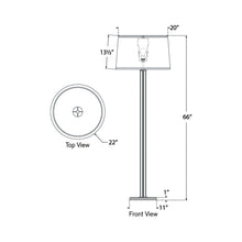 Load image into Gallery viewer, Riley Floor Lamp - line drawing.