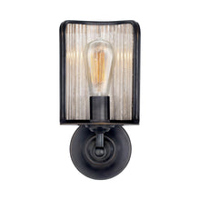 Load image into Gallery viewer, Rivington Shield Wall Light in Bronze.