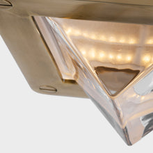 Load image into Gallery viewer, Rolland Outdoor LED Flush Mount Ceiling Light in Detail.