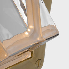 Load image into Gallery viewer, Rolland Outdoor LED Flush Mount Ceiling Light in Detail.