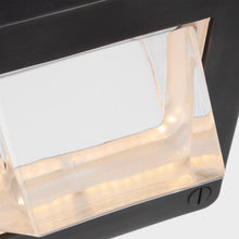 Load image into Gallery viewer, Rolland Outdoor LED Flush Mount Ceiling Light in Detail.