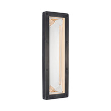 Load image into Gallery viewer, Rolland Outdoor LED Wall Light in Bronze.