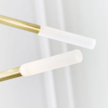 Load image into Gallery viewer, Rousseau Articulating LED Chandelier in Detail.