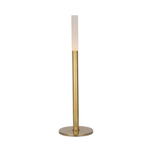 Load image into Gallery viewer, Rousseau LED Table Lamp in Antique-Burnished Brass.