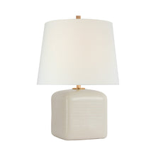 Load image into Gallery viewer, Ruby Table Lamp in Ivory.