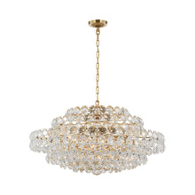 Load image into Gallery viewer, Sanger Chandelier in Hand-Rubbed Antique Brass(Large).