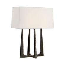 Load image into Gallery viewer, Scala Table Lamp in Aged Iron (17.75-Inch).