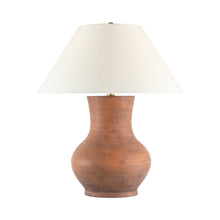Load image into Gallery viewer, Sorrento Table Lamp in Natural Terracotta.