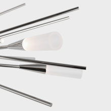 Load image into Gallery viewer, Stellar LED Semi Flush Mount Ceiling Light in Detail.