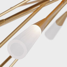 Load image into Gallery viewer, Stellar LED Semi Flush Mount Ceiling Light in Detail.
