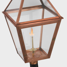 Load image into Gallery viewer, Stratford Outdoor Gas Post Light in Detail.