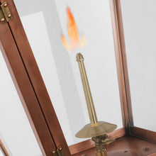 Load image into Gallery viewer, Stratford Outdoor Gas Post Light in Detail.