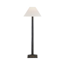 Load image into Gallery viewer, Strie Table Lamp in Aged Iron.