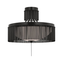 Load image into Gallery viewer, Sutton Flush Mount Ceiling Light in Bronze (21-Inch).