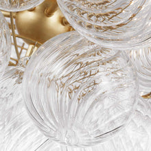 Load image into Gallery viewer, Talia Flush Mount Ceiling Light in Detail.
